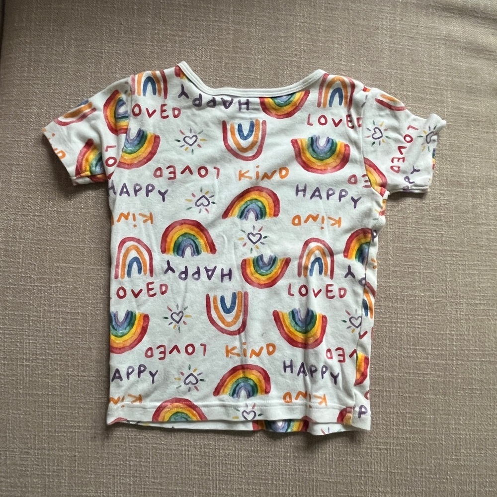 Colorful Rainbow Pajama Set - Picture 3 of 6